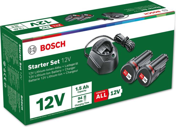 Produktbild Bosch Home & Garden Starter-Set PBA 12V (2x1,5Ah) + GAL 1210CV (12 V)