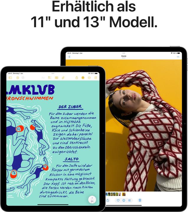 Produktbild Apple iPad Air 13 2025 (M3) (nur WLAN, 13", 512 GB, Space Gray)