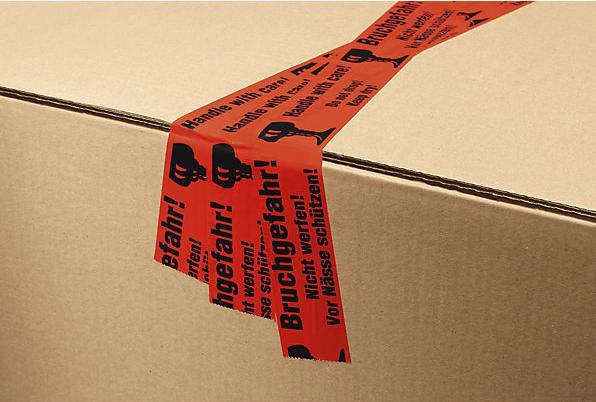 Actual product image kaiserkraft Warning tape (75 mm)
