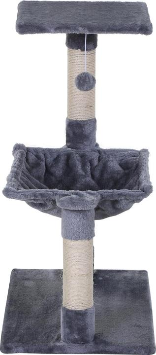Image du produit PawHut Arbre à chat avec colonnes en sisal (70 cm, Gris)