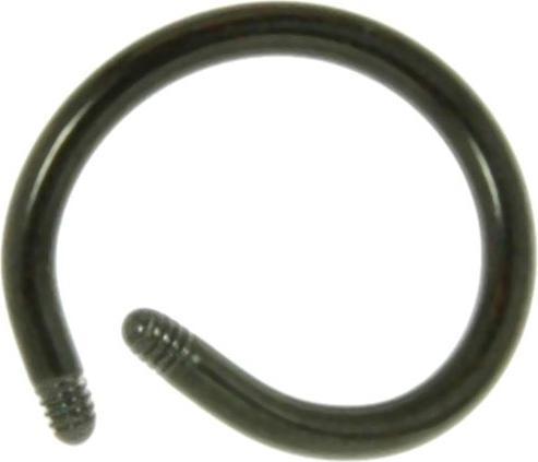 Produktbild Bijouteria 1.2mm Titan Piercingteil (PVD Beschichtung (schwarz), Titan)