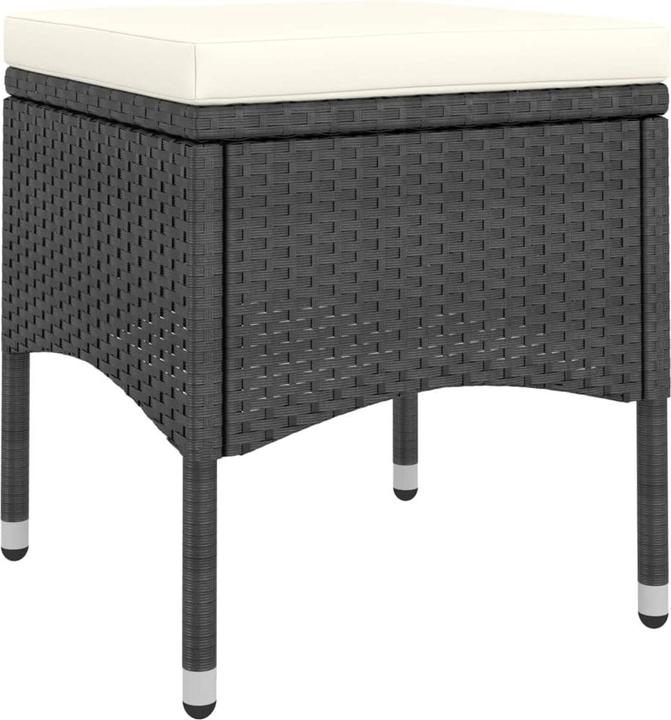 Image du produit VidaXL Gartenstuhl und Hocker