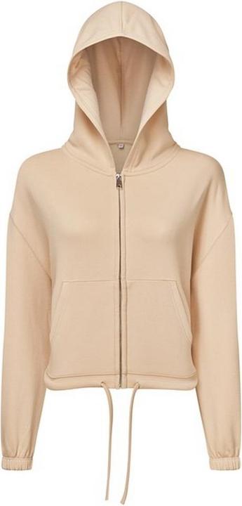 Tri Dri Hoodie mit durchgehendem Reissverschluss kurz geschnitten