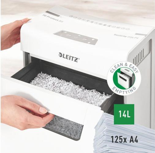 Actual product image Leitz IQ 8X PROTECT PREMIUM - Document shredder (Particle cut)