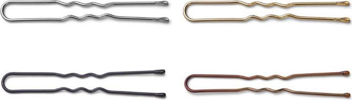Actual product image Trisa Hairpins wavy U-shaped 45mm gold 250pcs (250 pcs.)