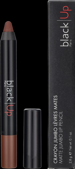 Actual product image Black Up Mat 2 In 1 Lip Pencil