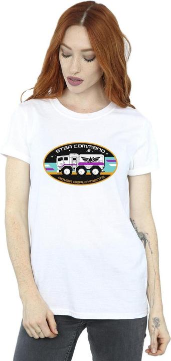 Actual product image Disney Womens/Ladies Lightyear Rover Deployment Cotton Boyfriend T-Shirt (XL)
