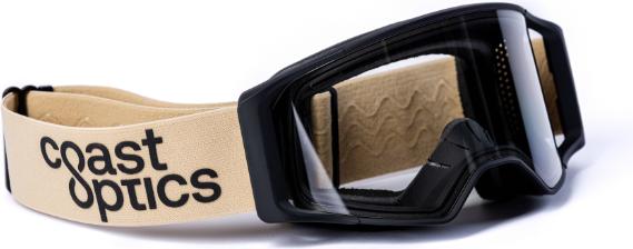 Image du produit Coast Optics Alta 2 Goggle schwarz, Band beige mit Pink Crystal und klarem Glas (Noir, Noir)