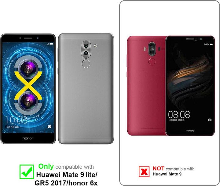 Immagine prodotto Cadorabo Vetro di protezione del display a schermo intero (1 Pezzo/i, Tassa 6X, Mate 9 Lite)