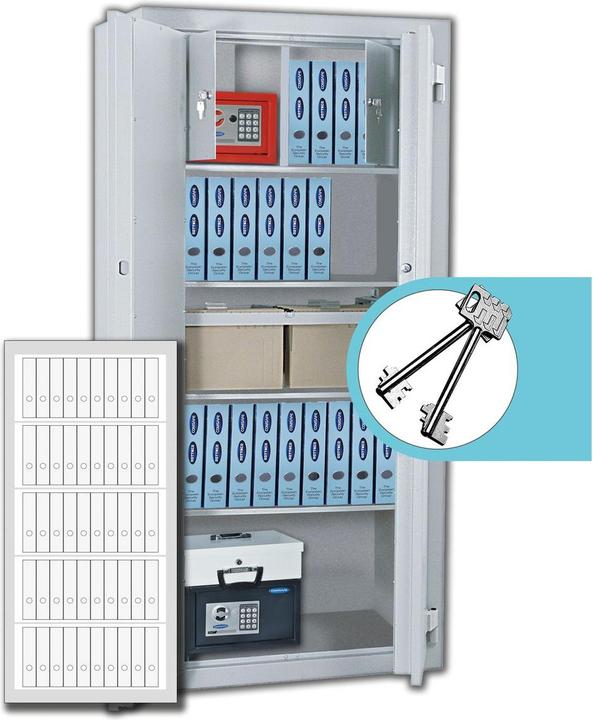 Actual product image Rottner Office premium fireproof filing cabinet (615 l)