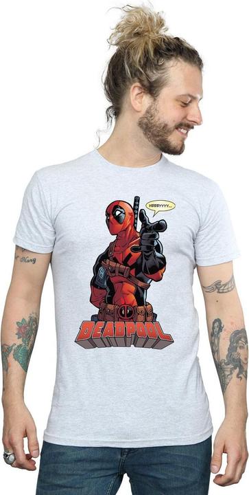 Immagine prodotto Deadpool Hey You Maglietta Uomo (XL)