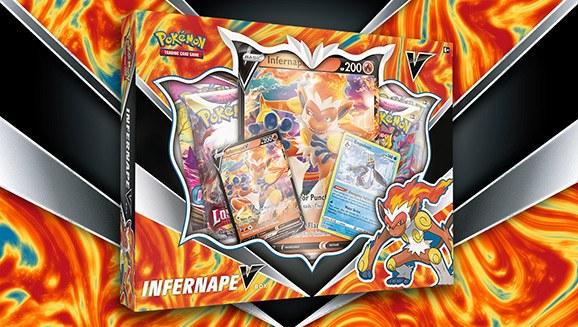 Actual product image Pokémon Infernape V Box (English, Booster display)