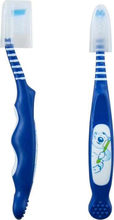 Produktbild Thienel Dental Kinderzahnbürste 0-3 Jahre blau (10 Stück) (Extra weich, 10 x)