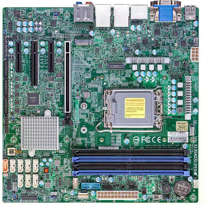 Image du produit Supermicro Serveur MB Super Micro MBD-X13SAQ-O LGA 1700/ATX (LGA 1700, mATX)