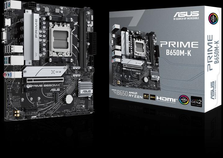 Produktbild ASUS Prime B650M-K (AM5, AMD B650, mATX)