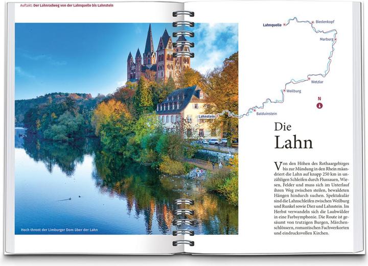 Produktbild RadReiseFührer Lahnradweg (Deutsch, Kompass, 2022)