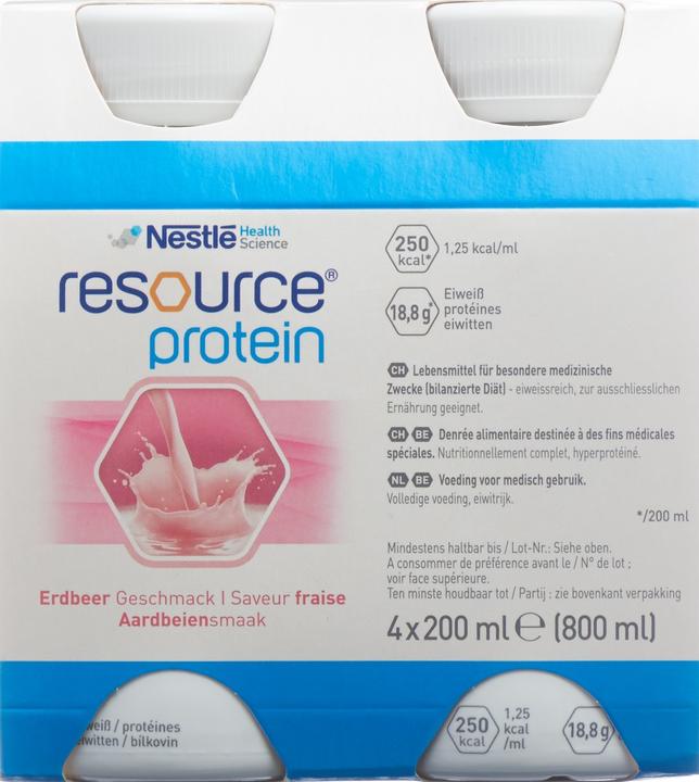 Actual product image Resource Protein Strawberry (Strawberry, 4 x)
