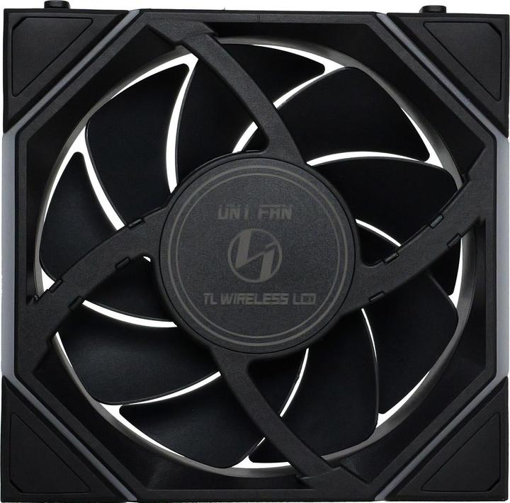 Immagine prodotto Lian-Li UNI FAN TL Wireless LCD Lüfter, ARGB, PWM, 3er-Pack inkl. Controller - 120 mm, schwarz (120 mm, 3 x)