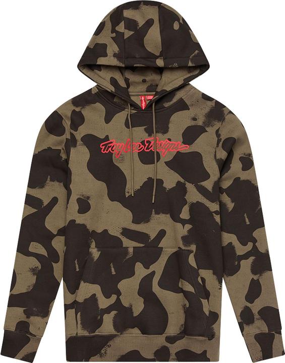 Image du produit Troy Lee Designs Pullover Hoodie, Signature, olive camo, S (S)