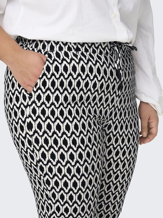Produktbild Only Curvy gemusterte klassische Hose (W42/L34)