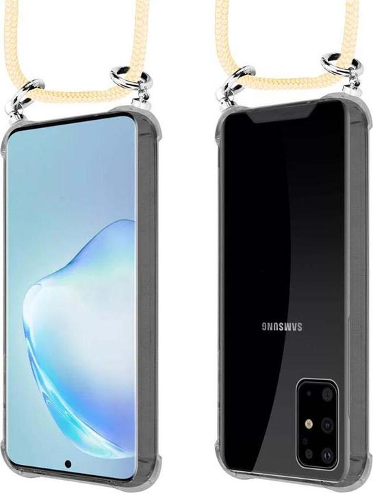 Produktbild Cadorabo TPU Handy Kette SILBER Cover