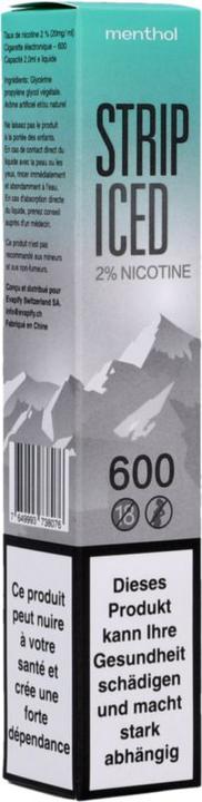 Actual product image SKE Strip Iced Menthol (Mint)