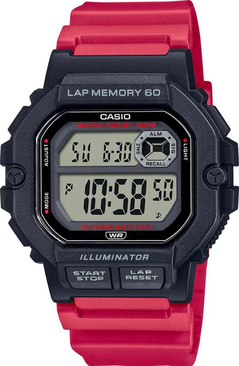 Casio Sports - WS-1400H-4AVEF (Sportuhr, 45 mm)