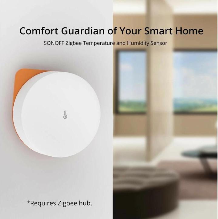 Productafbeelding Sonoff Zigbee temperatuur- en vochtigheidssensor SNZB-02P DC 3 V