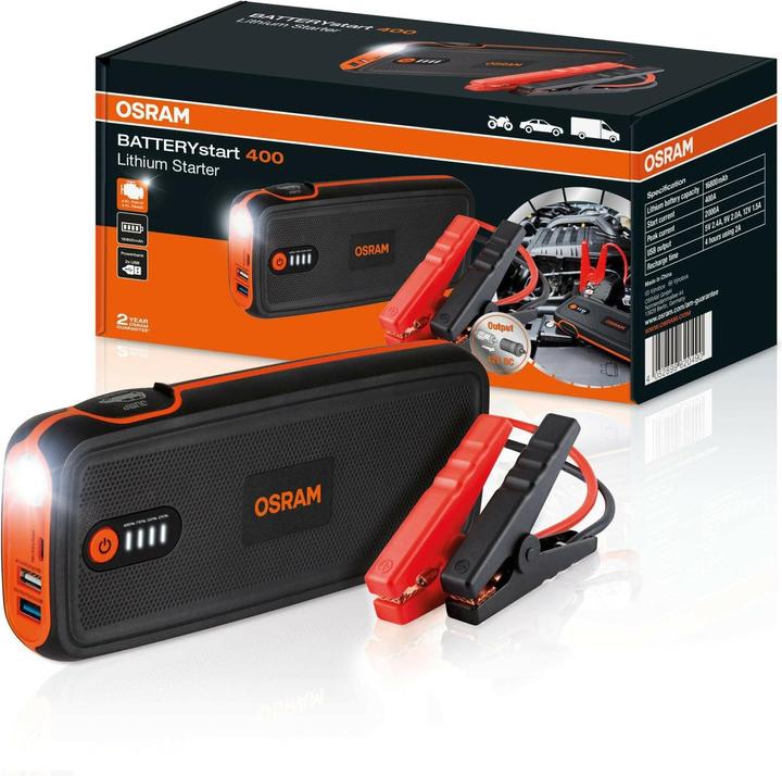Image du produit Osram BatteryStart 400 (2000 A, 16800 mAh)