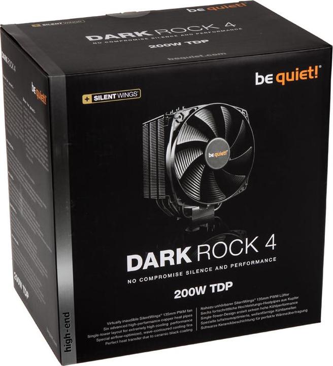 Actual product image be quiet! Dark Rock 4 (159.40 mm)