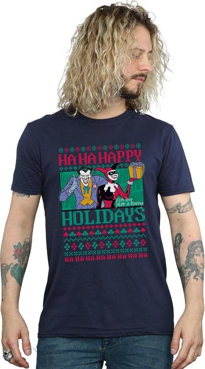 Produktbild Joker And Harley Quinn Ha Ha Happy Holidays TShirt (4XL)