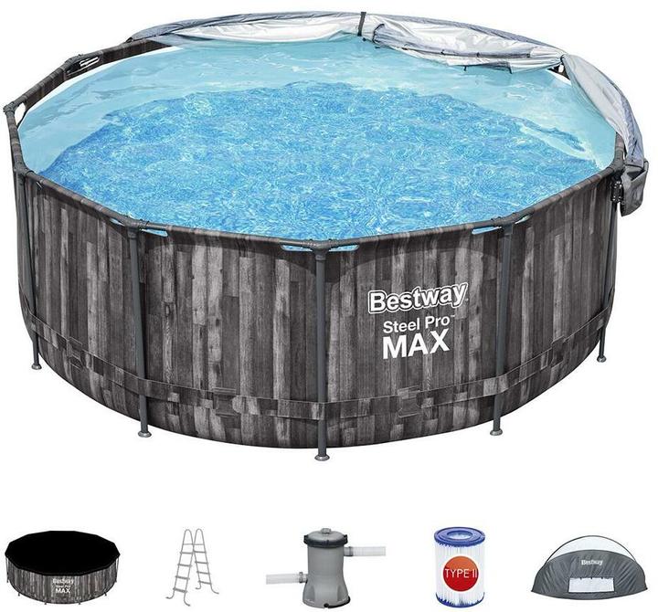 Immagine prodotto Bestway Set piscina Steel Pro Max (366 x 122 cm)