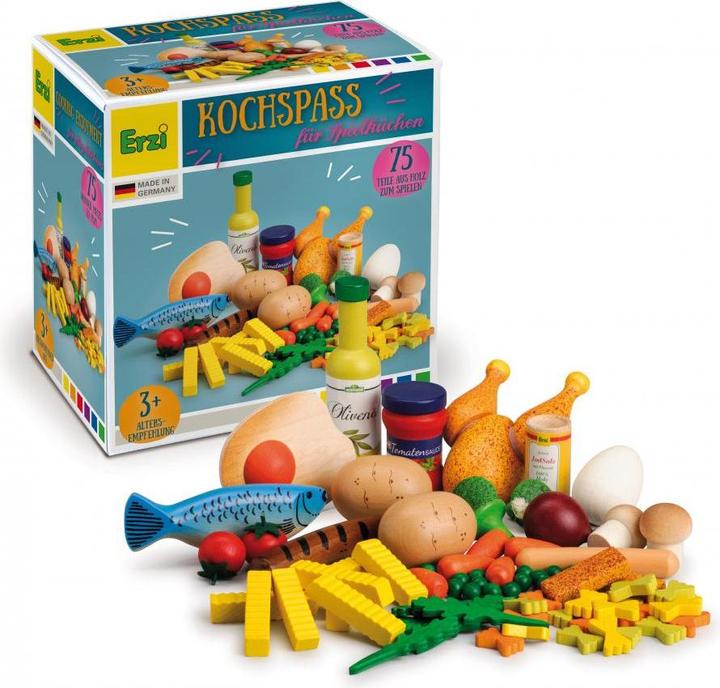 Image du produit Erzi Kit de cuisine amusant Aliments