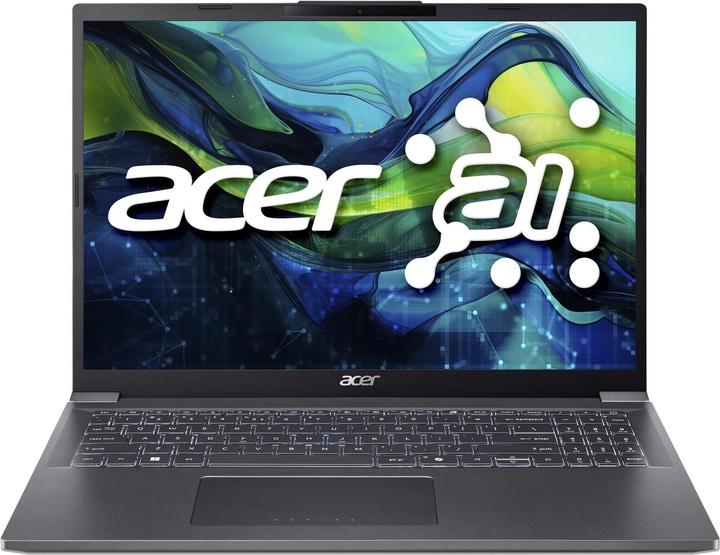 Produktbild Acer Aspire 16 OLED (16", Intel Core Ultra 7 155H, 16 GB, 512 GB, DE)