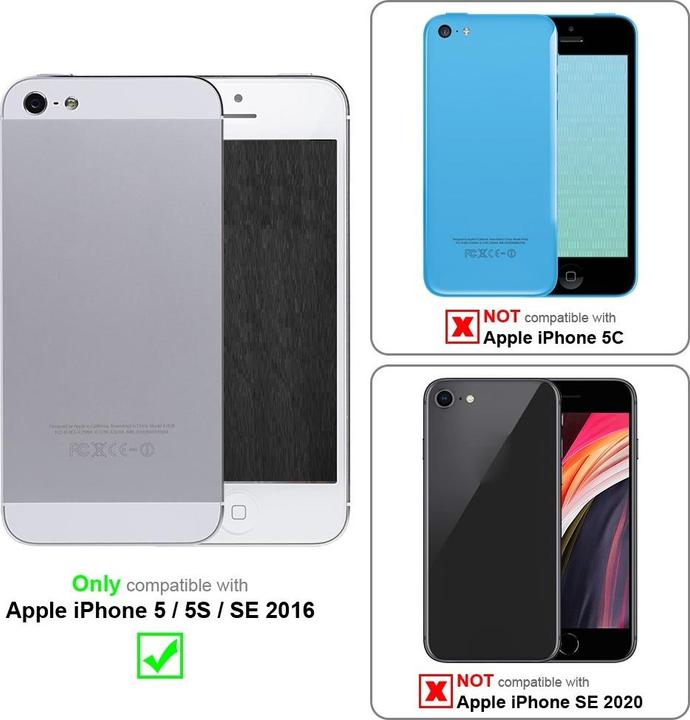 Immagine prodotto Cadorabo Copertura della cassa del silicone liquido TPU (Apple iPhone 5)