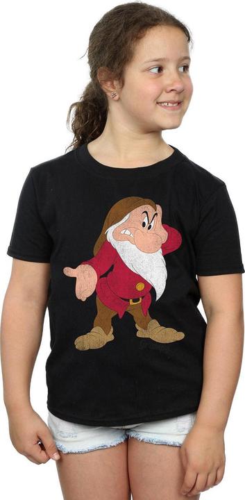 Immagine prodotto Disney Snow White And The Seven Dwarves Classic Grumpy Maglietta Ragazze (140, 146)