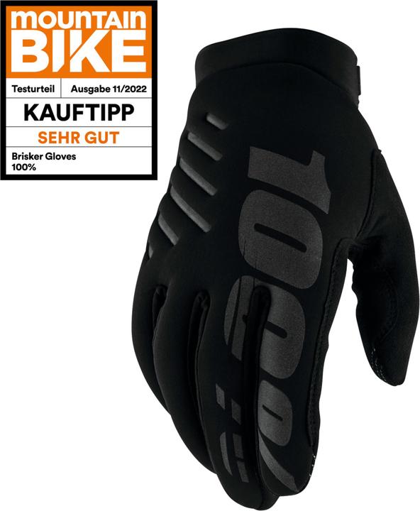 Actual product image 100% Brisker Junior Gloves (XL)