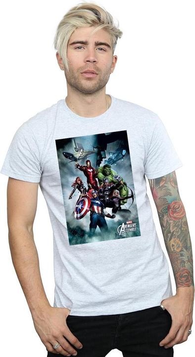 Produktbild Avengers Assemble Team Montage TShirt (XL)