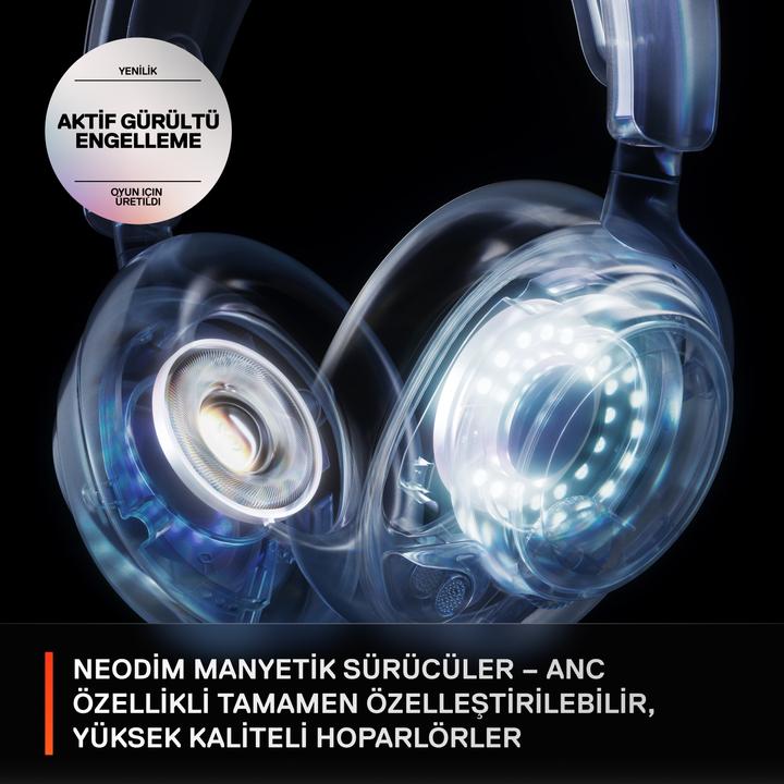 Image du produit SteelSeries Arctis Nova Pro WL X Blanc (Sans fil)