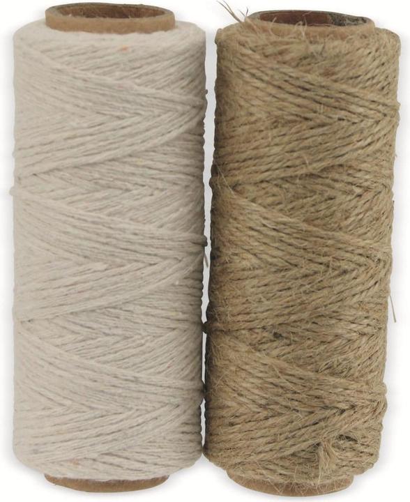 Actual product image Natura Punto Cords for crafting and fastening, set of 2