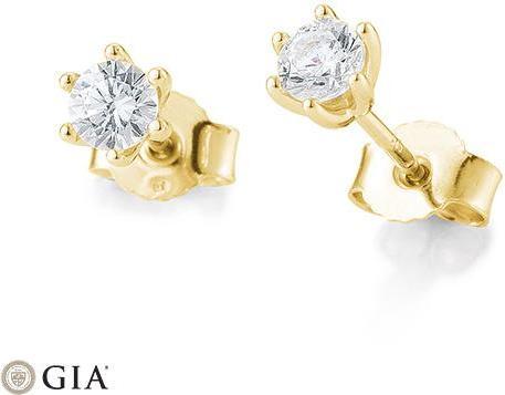 Image du produit Breuning Boucles d'oreilles 6 griffes (Or 750/18 K)