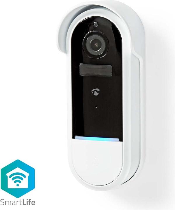 Immagine prodotto Nedis Videocitofono Smartlife Wi-Fi alimentato a batteria AndroidT / IOS Full HD 1080p Cloud / m (WiFi)