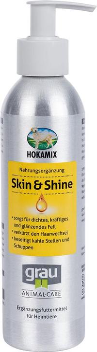 Grau Hunde-Nahrungsergänzung Hokamix Skin & Shine, 250 ml (Adult, 1 Stk., 282 g)