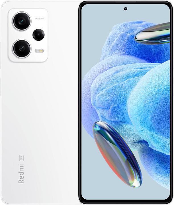 Immagine prodotto Xiaomi Redmi Note 12 Pro 5G (128 GB, Bianco Polare, 6.67", Doppia SIM, 50 Mpx, 5G)