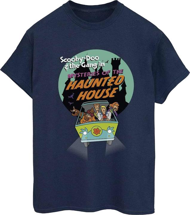 Immagine prodotto Scooby Doo Maglietta Ampia Casa Stregata Donna (5XL)