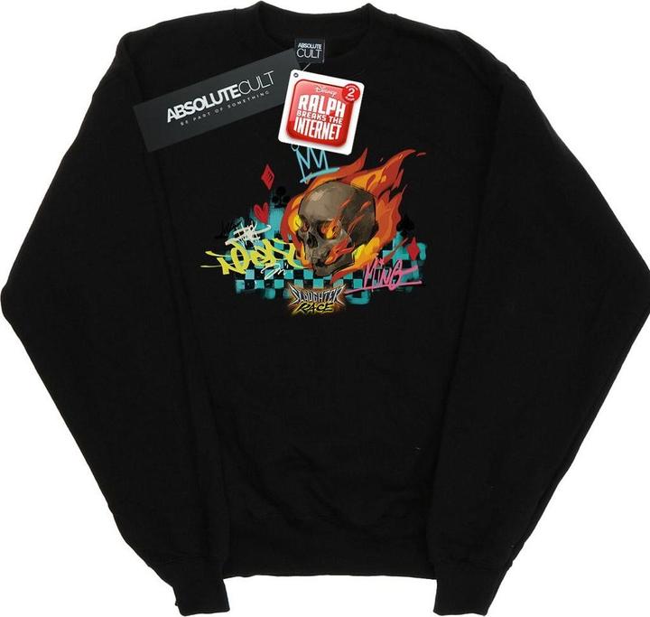 Image du produit Disney - Sweat WRECK IT RALPH RACE SKULL - Fille (128)