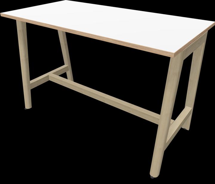 Wood | Ash natural light grey stained, White