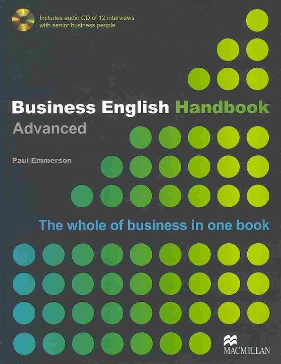 Produktbild Business English Handbook Pack Advanced (Englisch, Paul Emmerson, 2007)