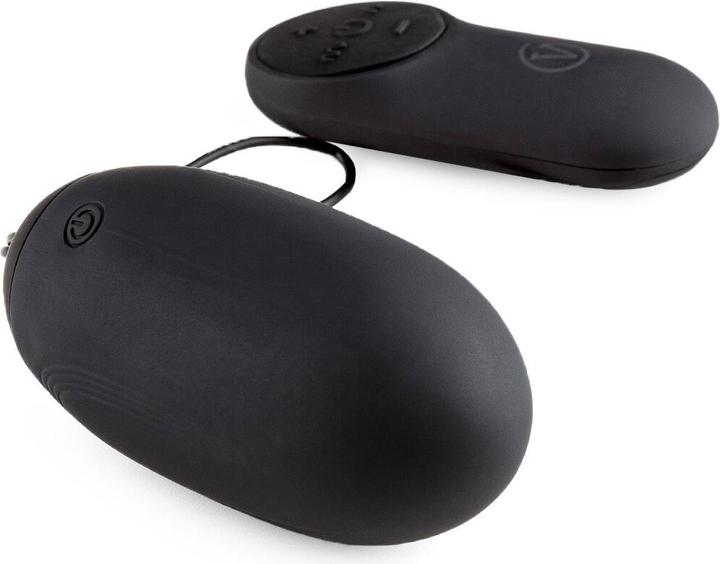 Actual product image Virgite Vibrator egg, G6, rechargeable, black, 230 g