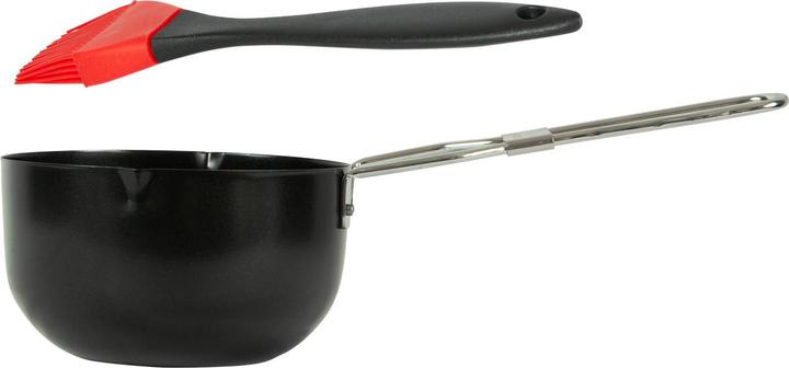 Actual product image Casativo Barbecue Sauce Pot with Brush (74.75 cm, Pan set + pot set)